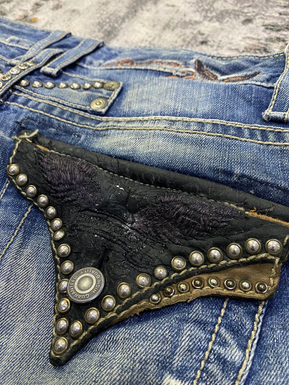 Robins Jeans Rare Vintage Robin’s Jean Made in USA Denim Size US 32 / EU 48 - 5 Thumbnail