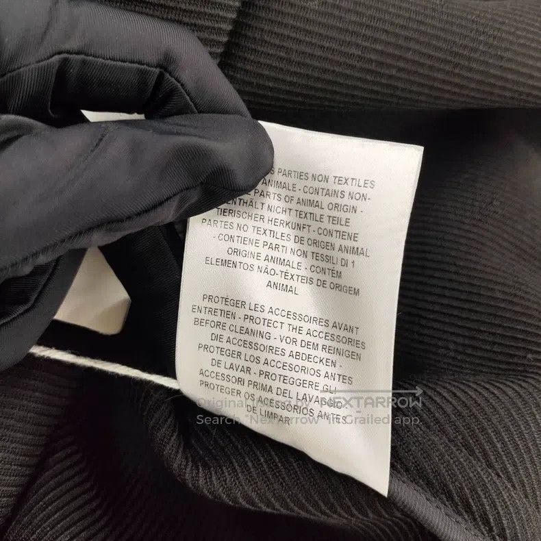 Hermes Hermes Wool Coat Jacket, Black Size XS / US 0-2 / IT 36-38 - 6 Thumbnail