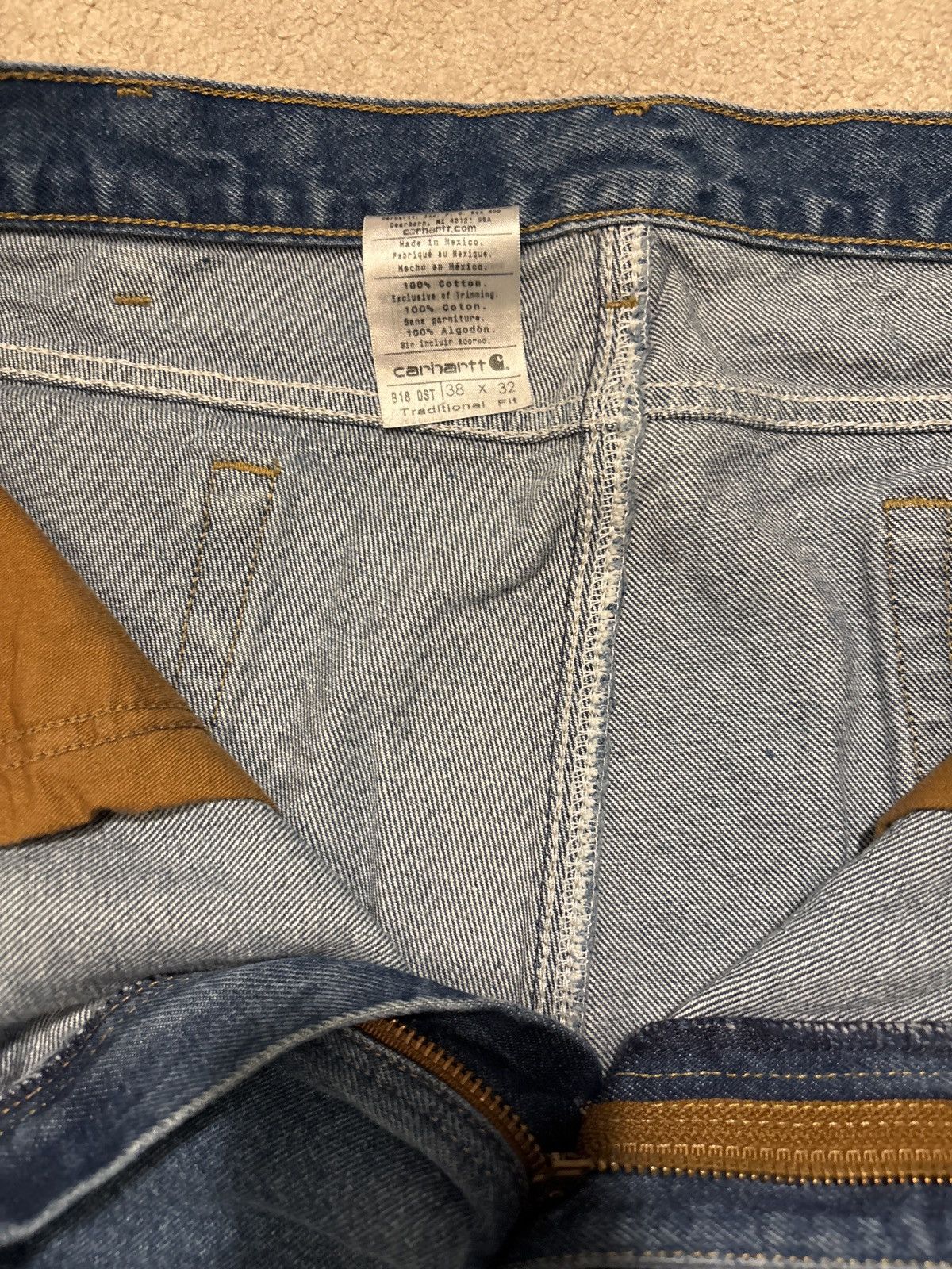 Carhartt Carhartt Baggy Denim Size US 38 / EU 54 - 2 Thumbnail