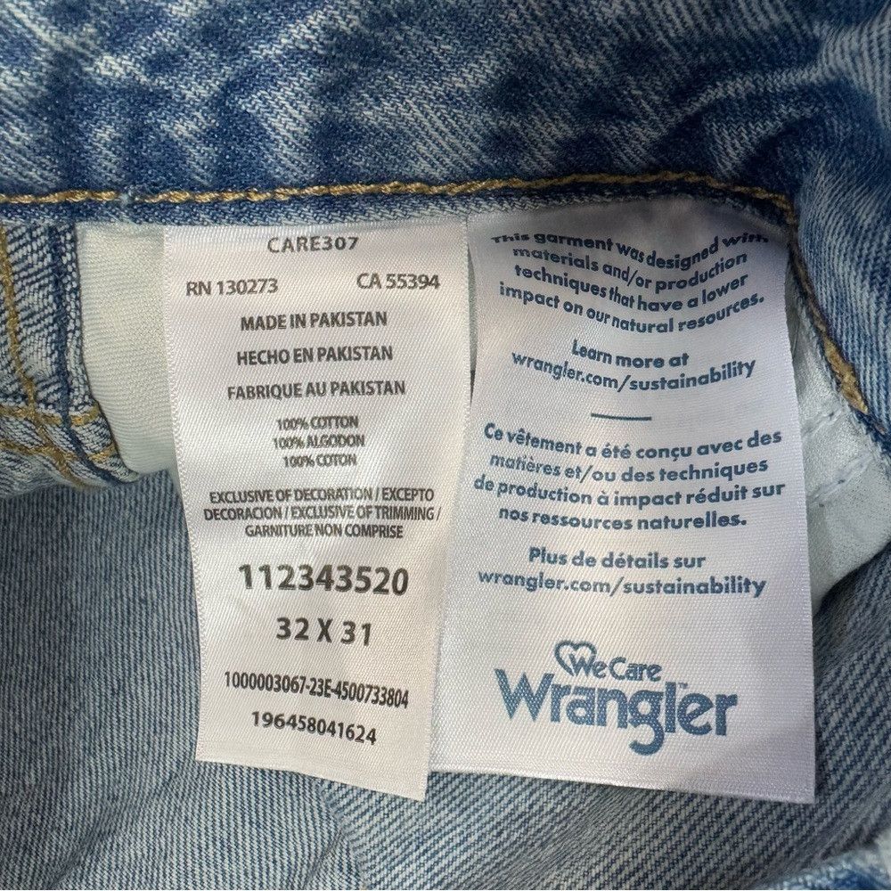 Wrangler NWT New Wrangler Wrancher High Rise Bootcut Jeans Size 32 x Size 32" / US 10 / IT 46 - 8 Thumbnail