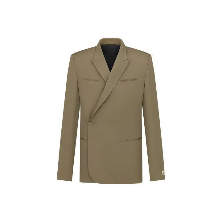 Dior Dior Dior x Travis Scott FW22 Brown Suit Jacket 0079-2507 Size US L / EU 52-54 / 3 - 1 Thumbnail