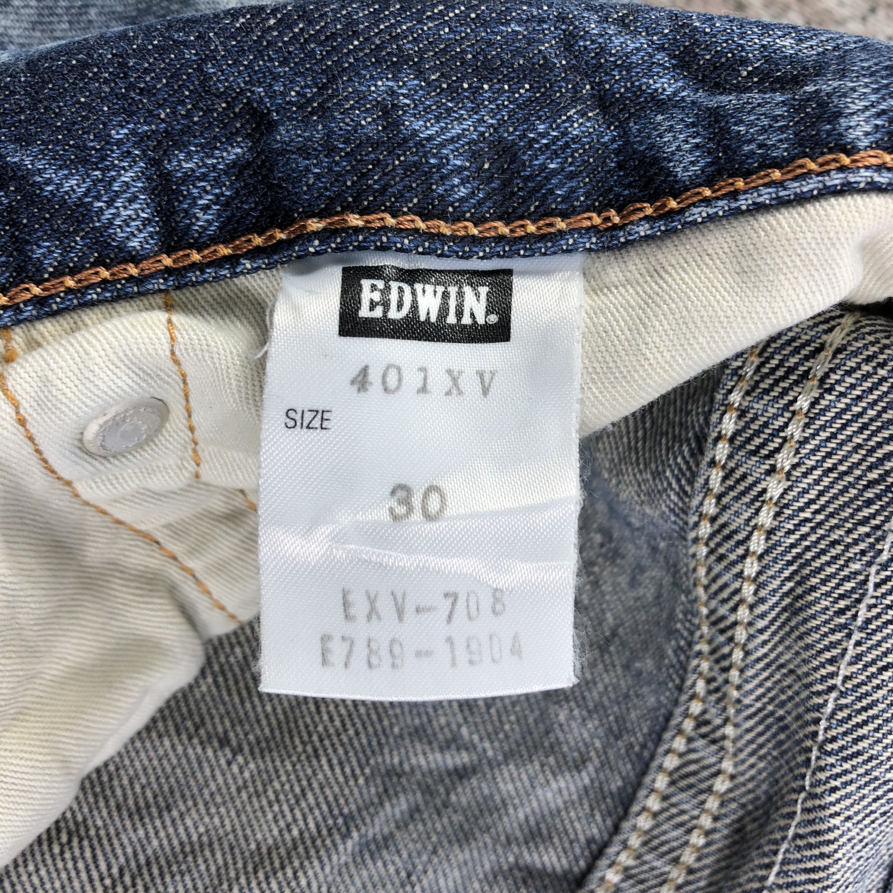 Edwin Edwin XV Jeans Distressed Flare Denim KJ1491 Size US 30 / EU 46 - 10 Thumbnail