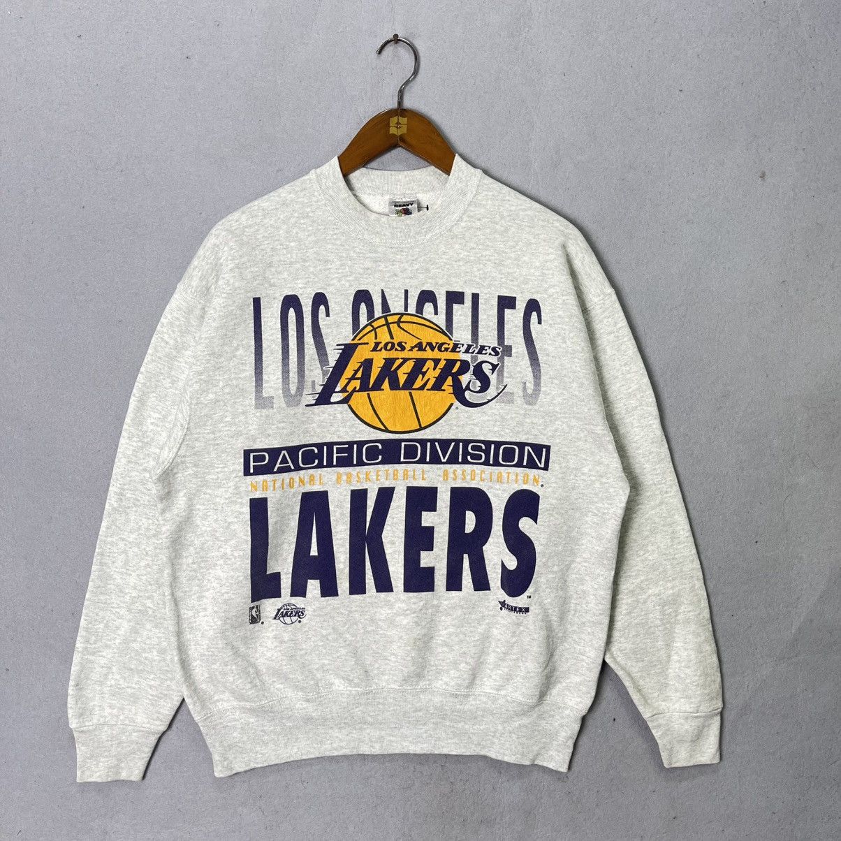 Fruit Of The Loom Vintage Los Angeles Lakers Crewneck Sweatshirt USA Made Size US L / EU 52-54 / 3 - 1 Thumbnail