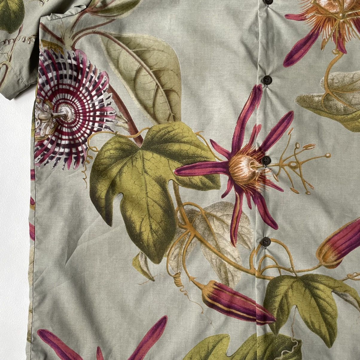 Dries Van Noten A/W 23 ‘Botanical Print’ Short Sleeve Shirt Size US M / EU 48-50 / 2 - 7 Thumbnail