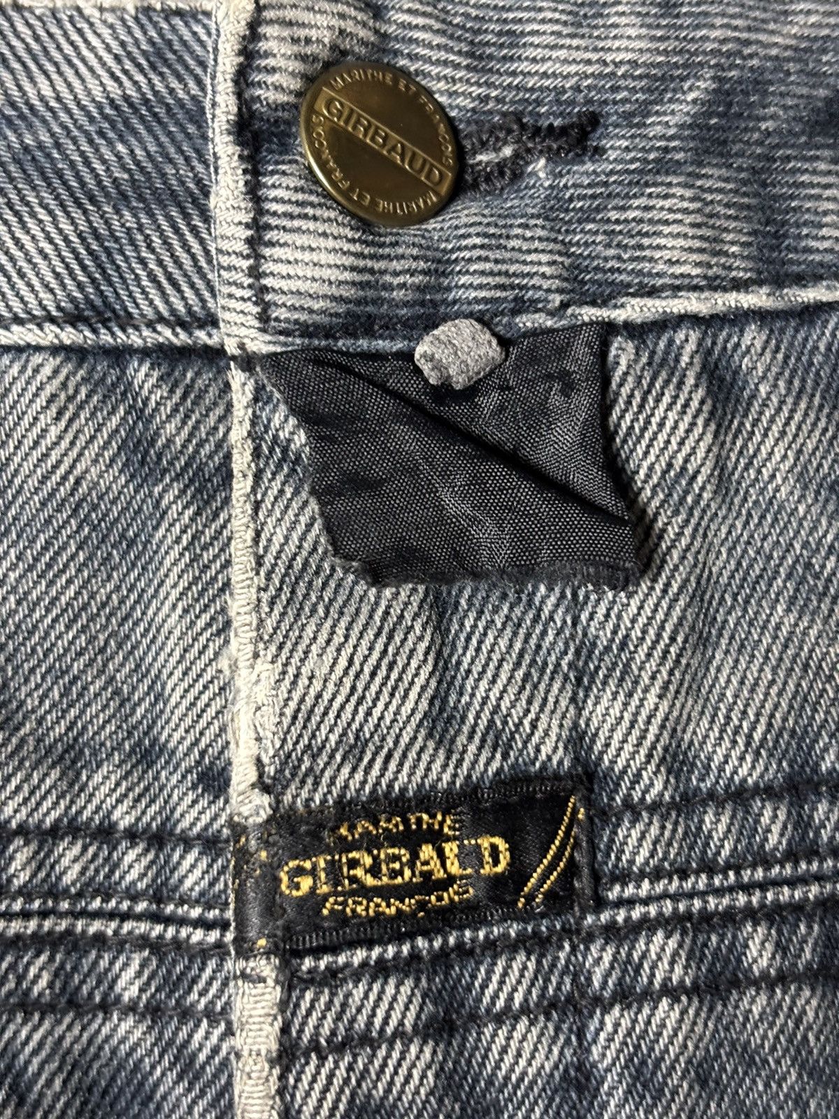 Marithe + Francois Girbaud 2000s Marithe Francois Girbaud Stone Washed Dirty Jeans Size US 30 / EU 46 - 5 Thumbnail