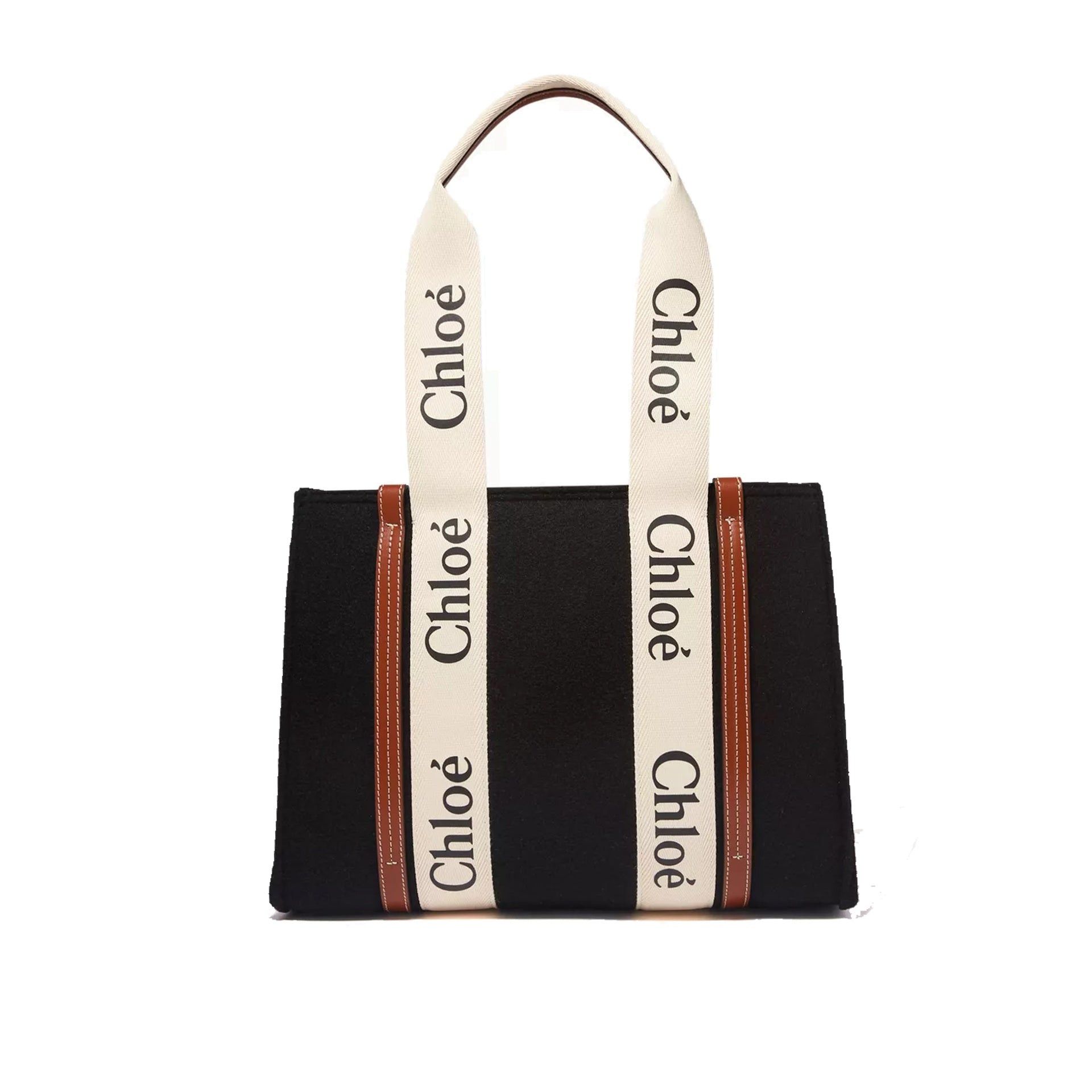 Chloe Chloe Woody Medium Tote Bag Size ONE SIZE - 1 Thumbnail
