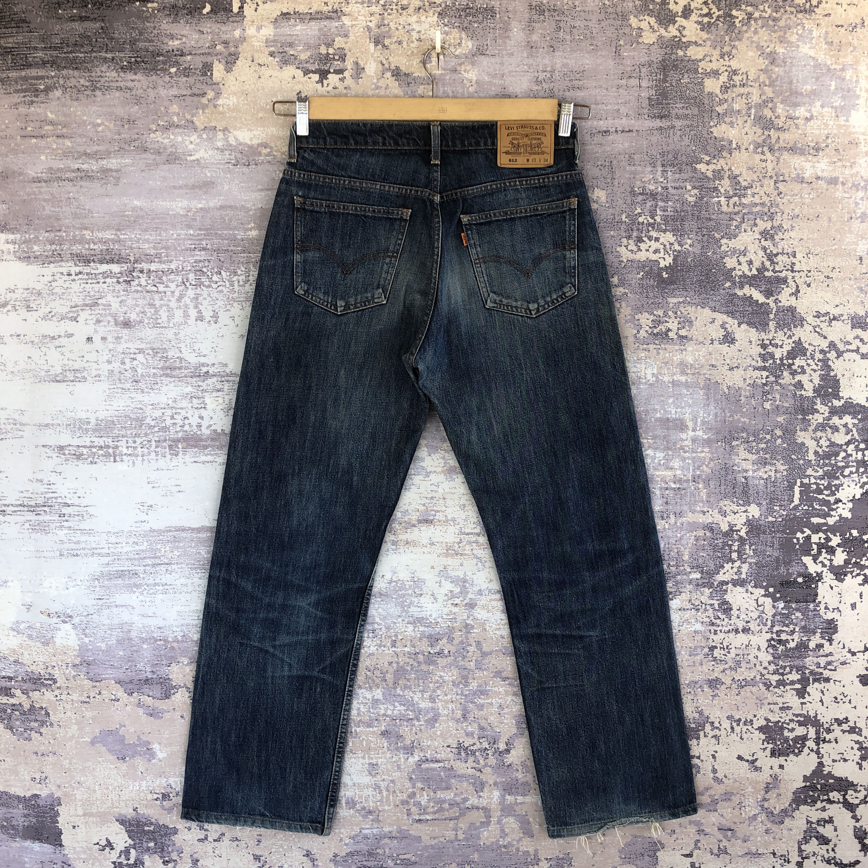 Levi's Vintage Levis 612 Jeans Stonewash Levi's Orange Tab Denim Size US 30 / EU 46 - 2 Thumbnail