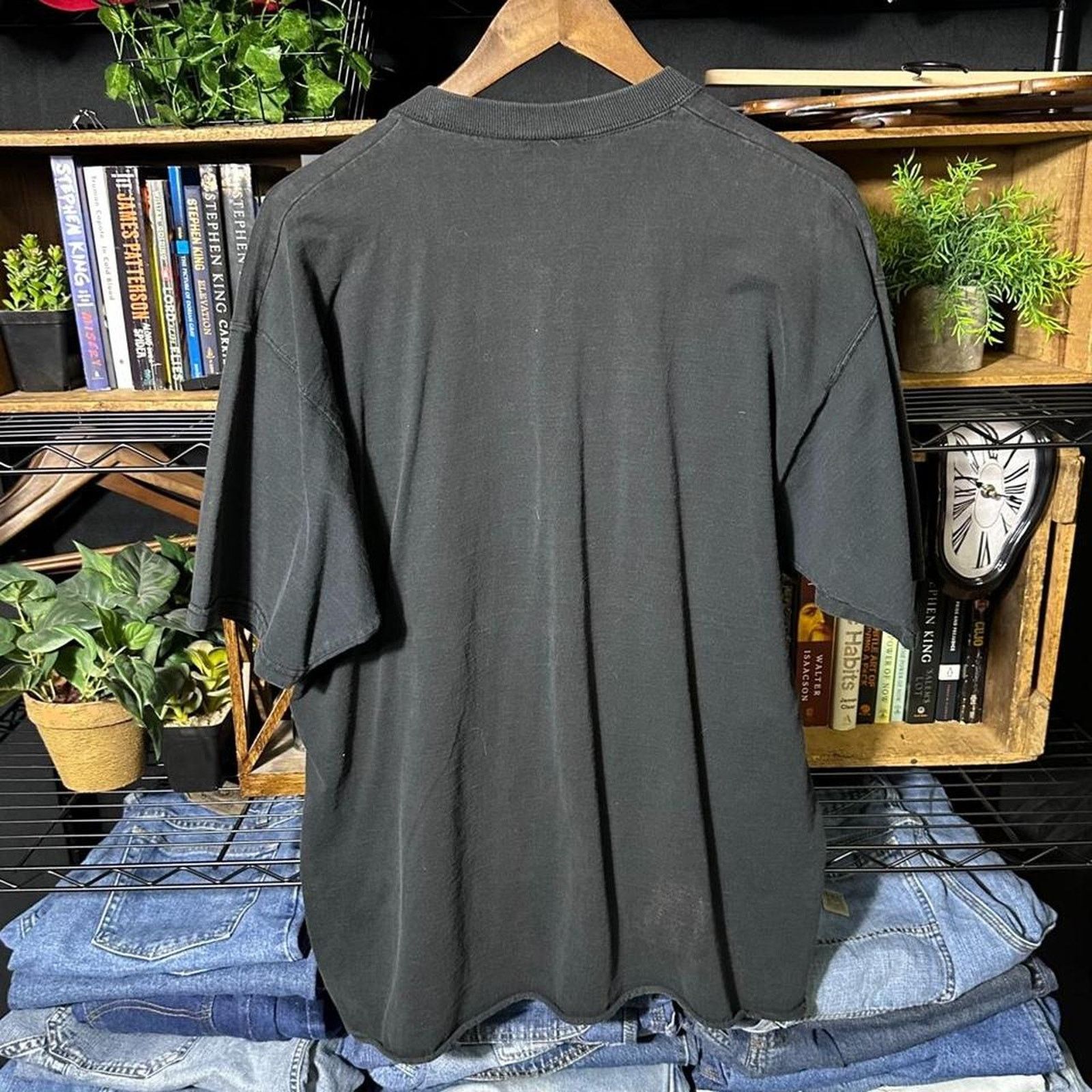 Fruit Of The Loom Vintage 90s Cottonwood Art Festival Tee Mens XL Black Shirt Size US XL / EU 56 / 4 - 2 Thumbnail