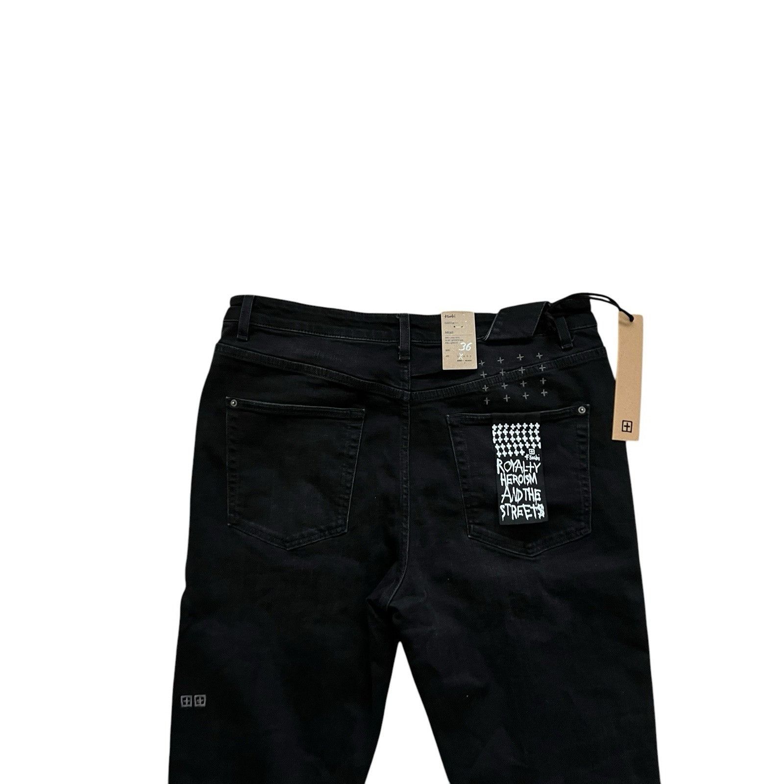 Ksubi Ksubi Jeans Mens Chitch Slim Boneyard Black Size 36/32 Size US 36 / EU 52 - 5 Thumbnail