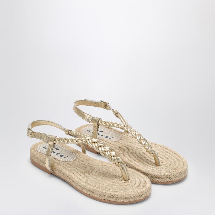 Manebi o1d2blof0824 Leather Canyon Sandal in Beige Size US 6 / IT 36 - 2 Thumbnail