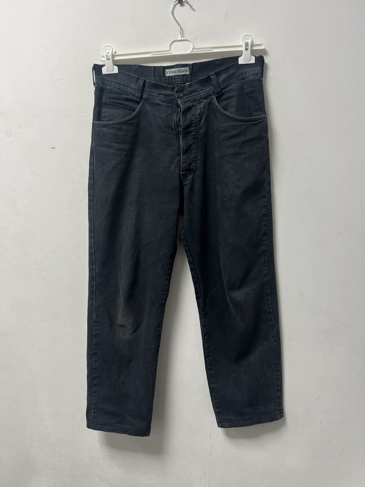 Stone Island Stone Island Jeans Denim Size 32 Vintage Mens Black Size US 32 / EU 48 - 11 Thumbnail