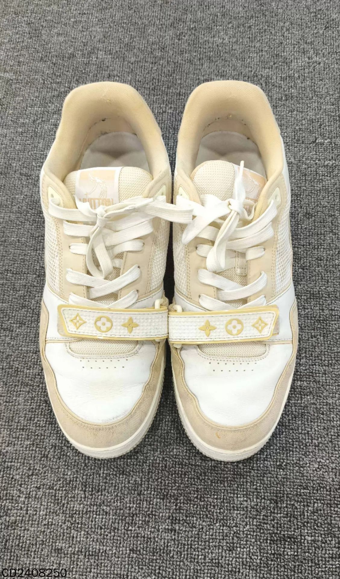 Louis Vuitton LV Trainer Khaki Velcro 95 New 43 Size US 10 / EU 43 - 2 Thumbnail