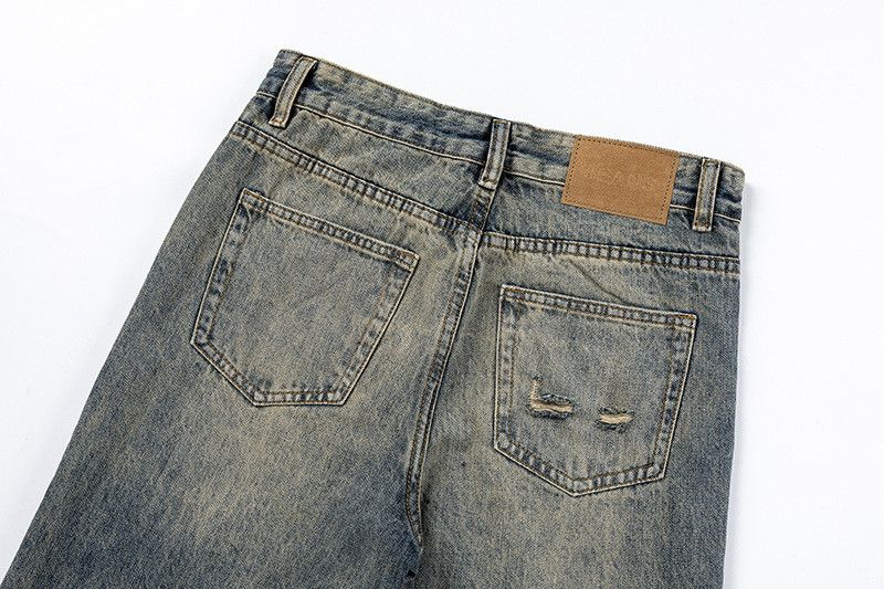 Vintage American high street Vibe vintage washed distressed jeans Size US 32 / EU 48 - 4 Thumbnail