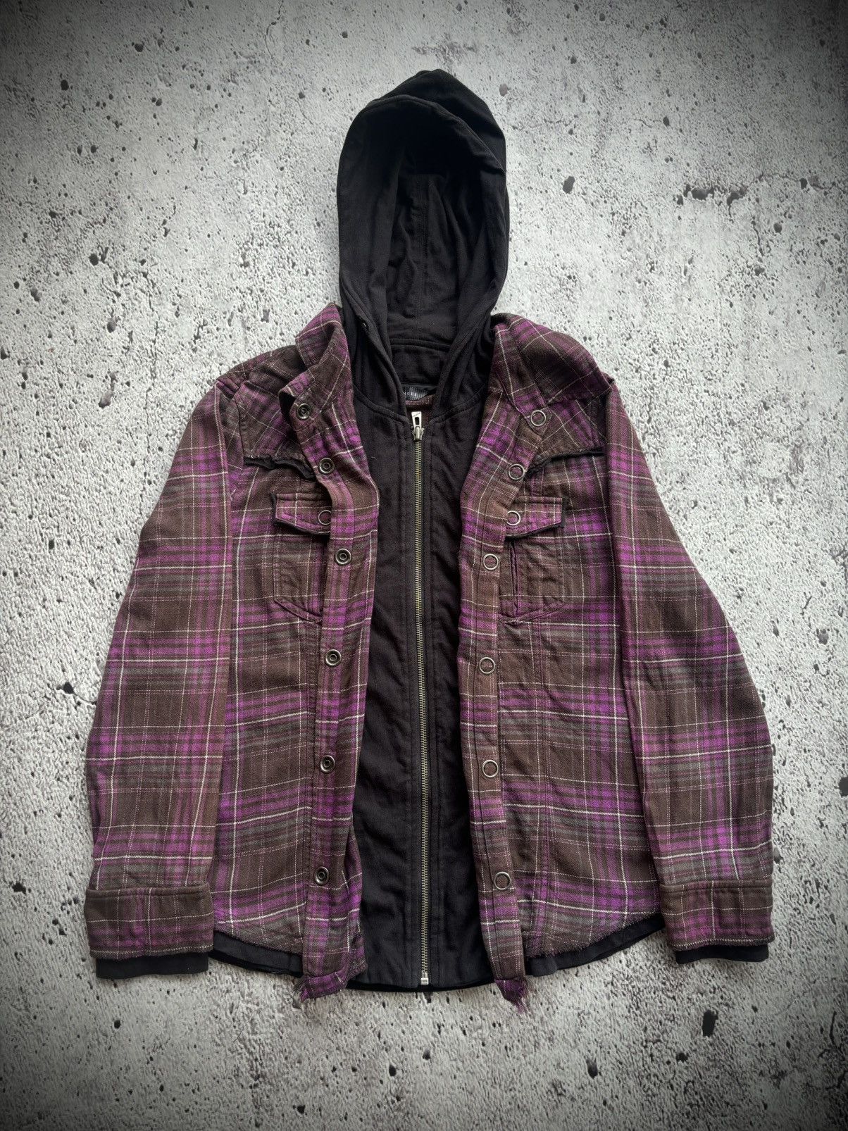Hysteric Glamour Y2k Double layar jambage Ifsix punk style Shirt Size US M / EU 48-50 / 2 - 1 Thumbnail
