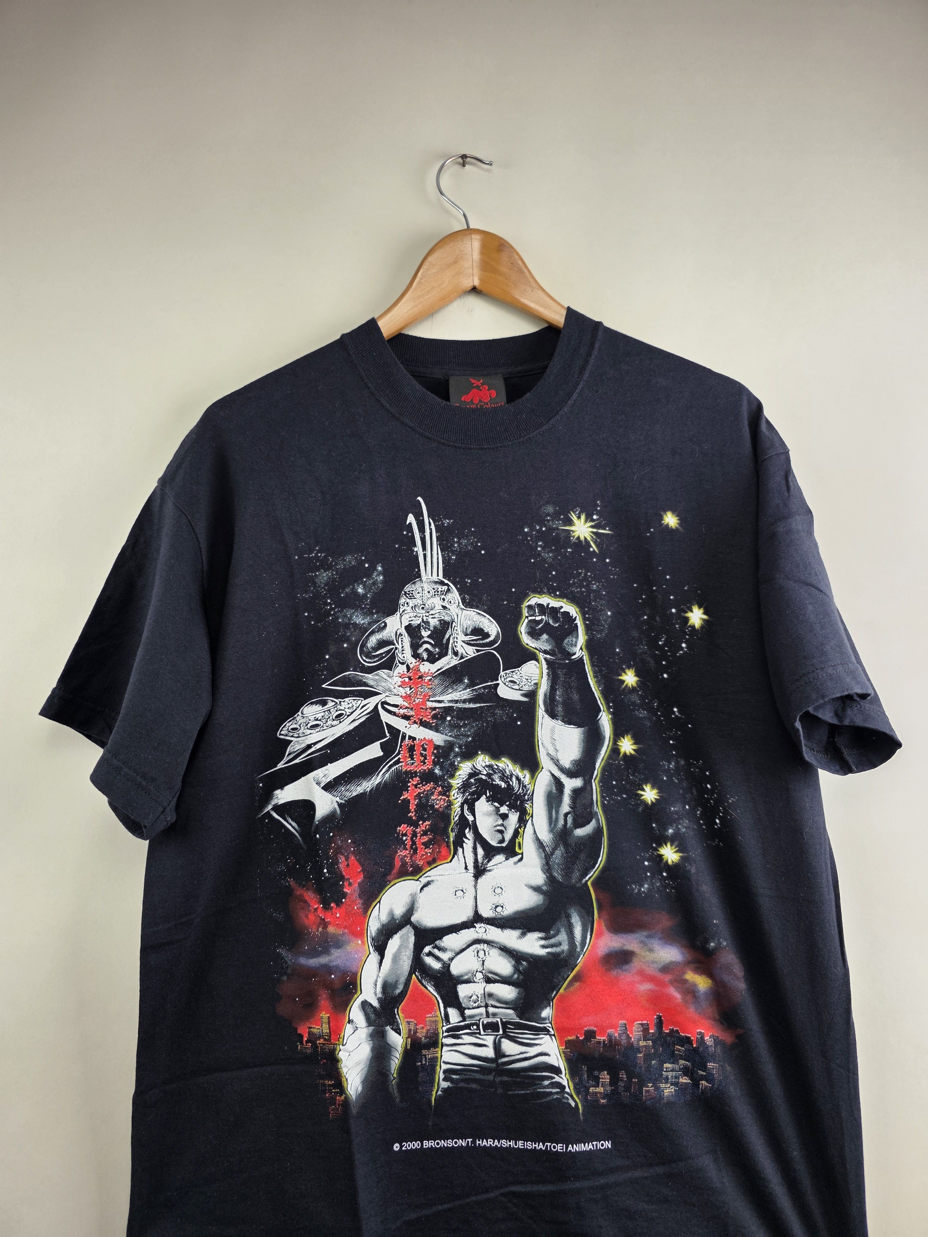 Anime × Vintage 2000 Kenshiro Hokuto no ken Fist of the north star Anime tee Size US L / EU 52-54 / 3 - 2 Thumbnail