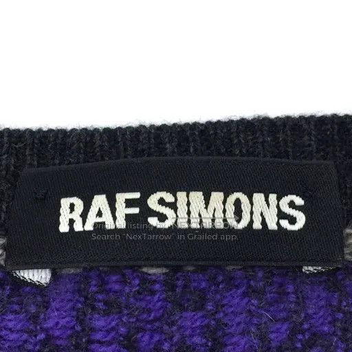 Raf Simons Raf Simons 18aw show woollen sweater Size US S / EU 44-46 / 1 - 4 Thumbnail