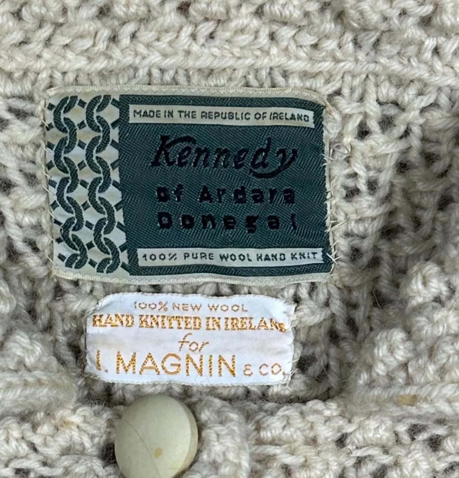 Other Vintage Kennedy of Ardara Irish Wool Sweater Vintage Size S / US 4 / IT 40 - 2 Thumbnail