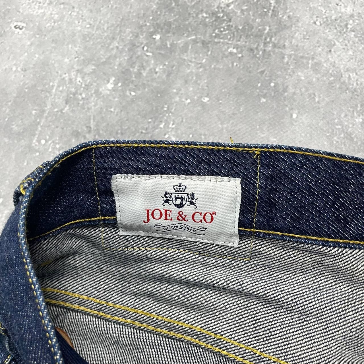 Japanese Brand Joe & Co Collier 14.5 oz Japanese Blue Selvedge Jeans W30 Size US 30 / EU 46 - 16 Thumbnail