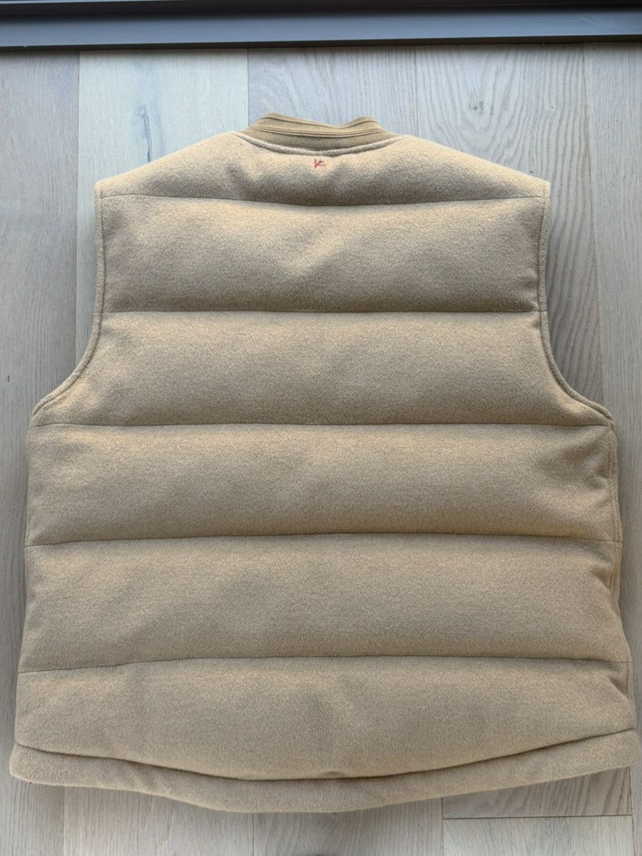 Isaia Napolii Isaia Napoli 100% Camel Down Vest EU52 L Made In Italy $4500 Size US L / EU 52-54 / 3 - 3 Thumbnail