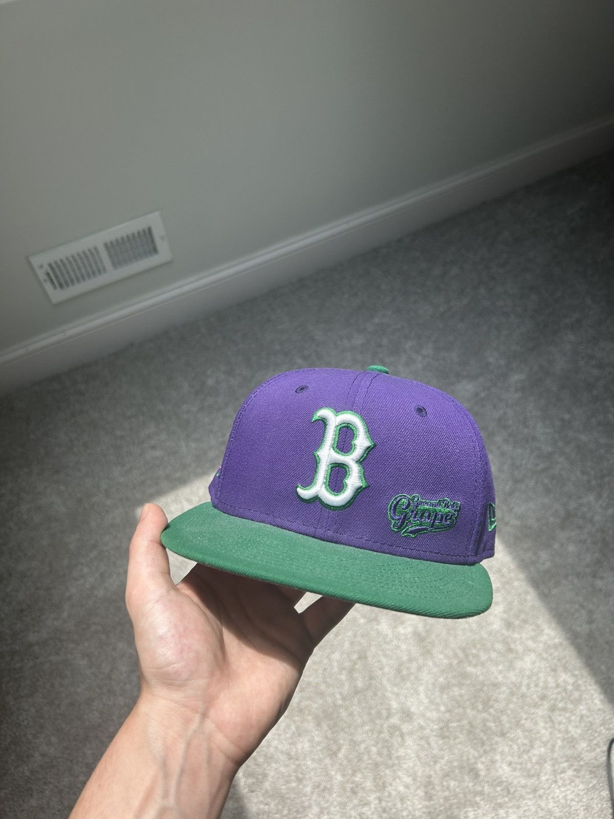 New Era Ground Ball Grape Red Sox Fitted Size ONE SIZE - 1 Thumbnail