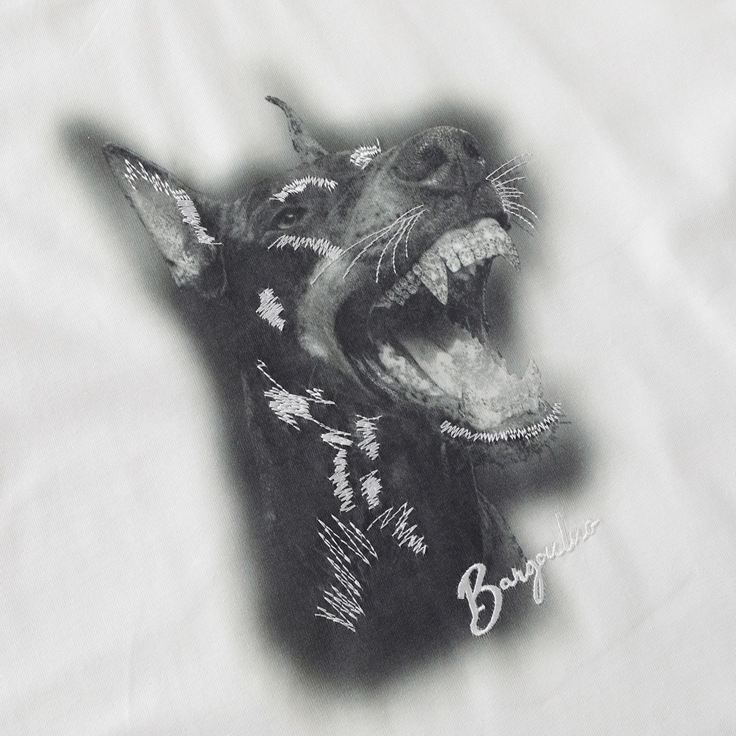 Japanese Brand Men's Hip-Hop Streetwear Casual T-Shirt with Dog Print Size US M / EU 48-50 / 2 - 4 Thumbnail