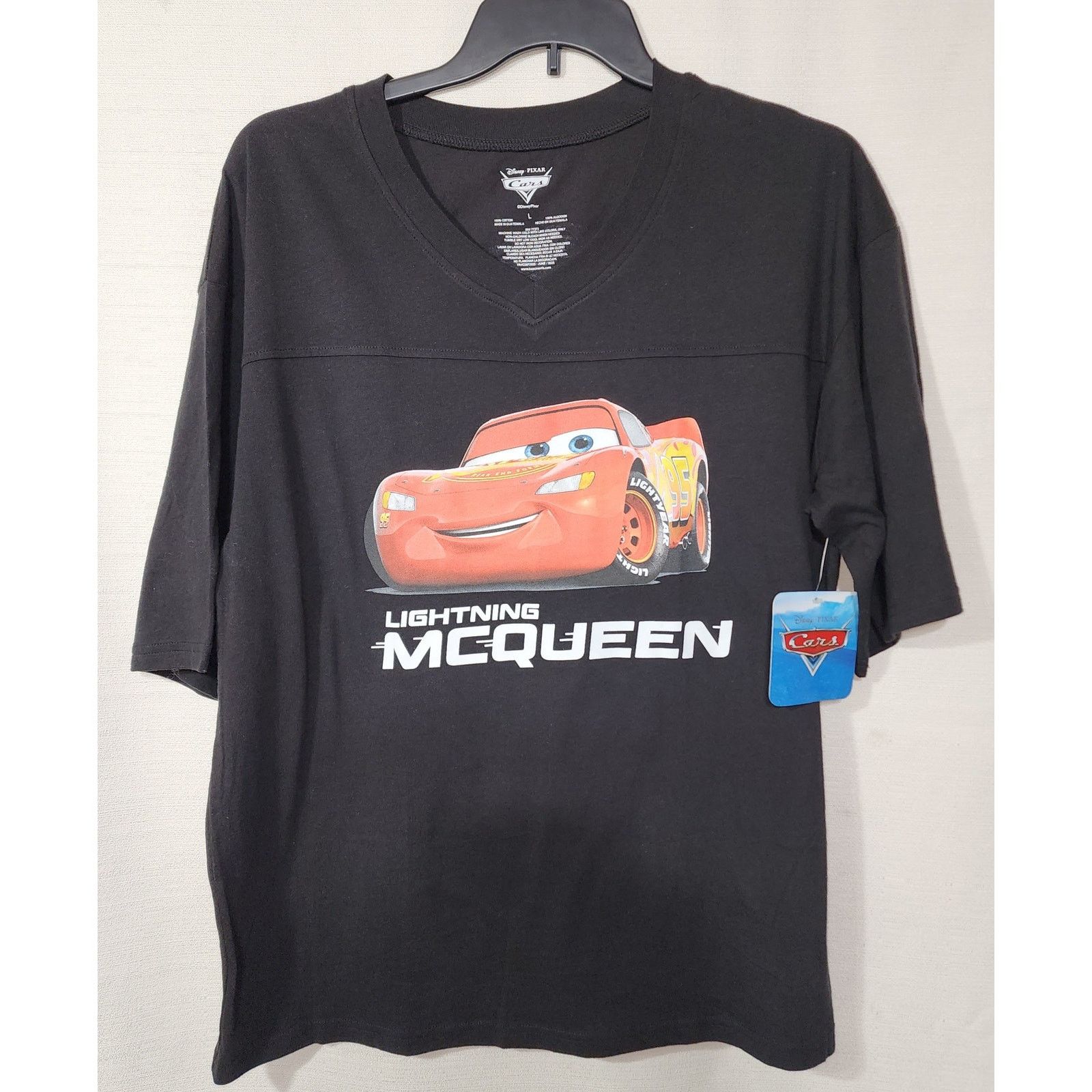 Disney Lighting McQueen men Large shirt Size US L / EU 52-54 / 3 - 5 Thumbnail