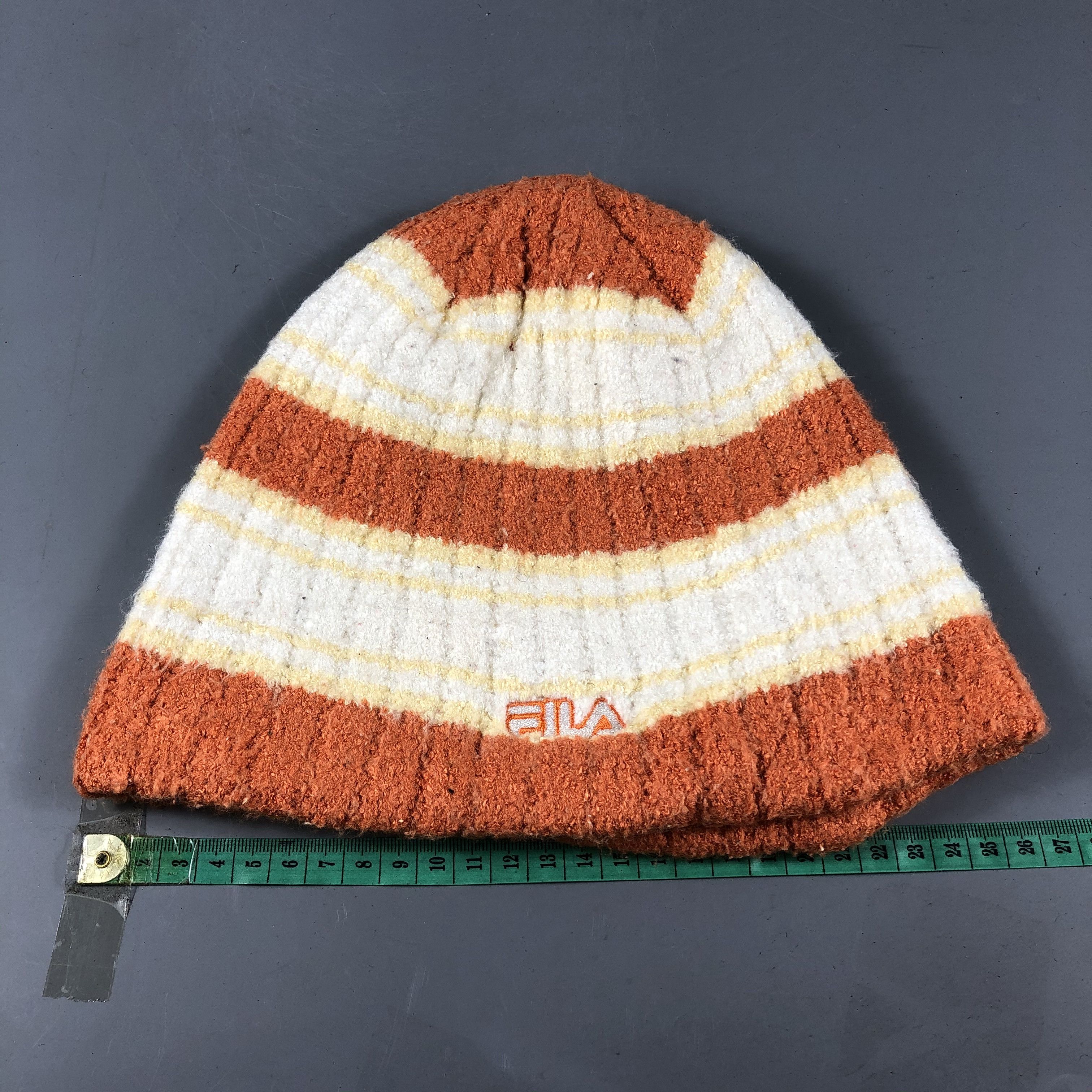 Fila Fila Striped Beanie Snowcap Snow Hat B759 Size ONE SIZE - 3 Thumbnail