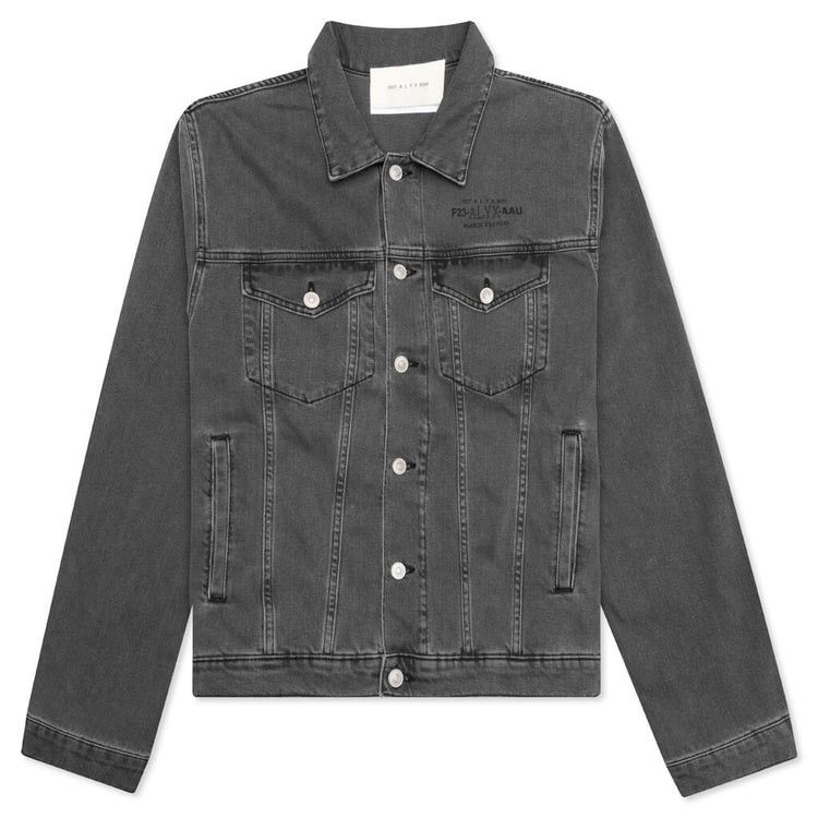 1017 ALYX 9SM MARK FLOOD DENIM JACKET Size US S / EU 44-46 / 1 - 1 Thumbnail
