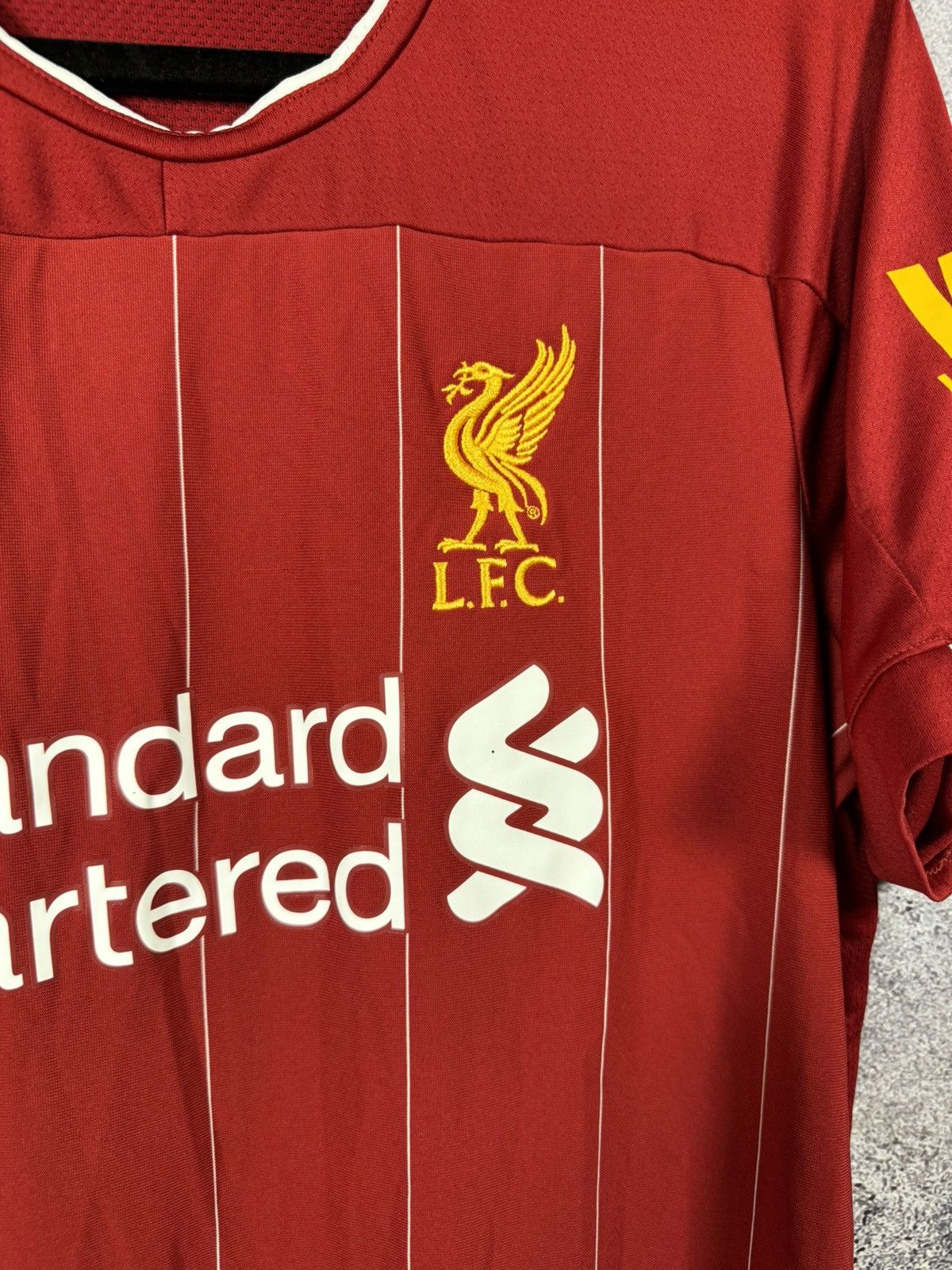 New Balance × Vintage Vintage Liverpool 2019/20 New Balance Jersey Blokcore L sz Size US L / EU 52-54 / 3 - 6 Thumbnail