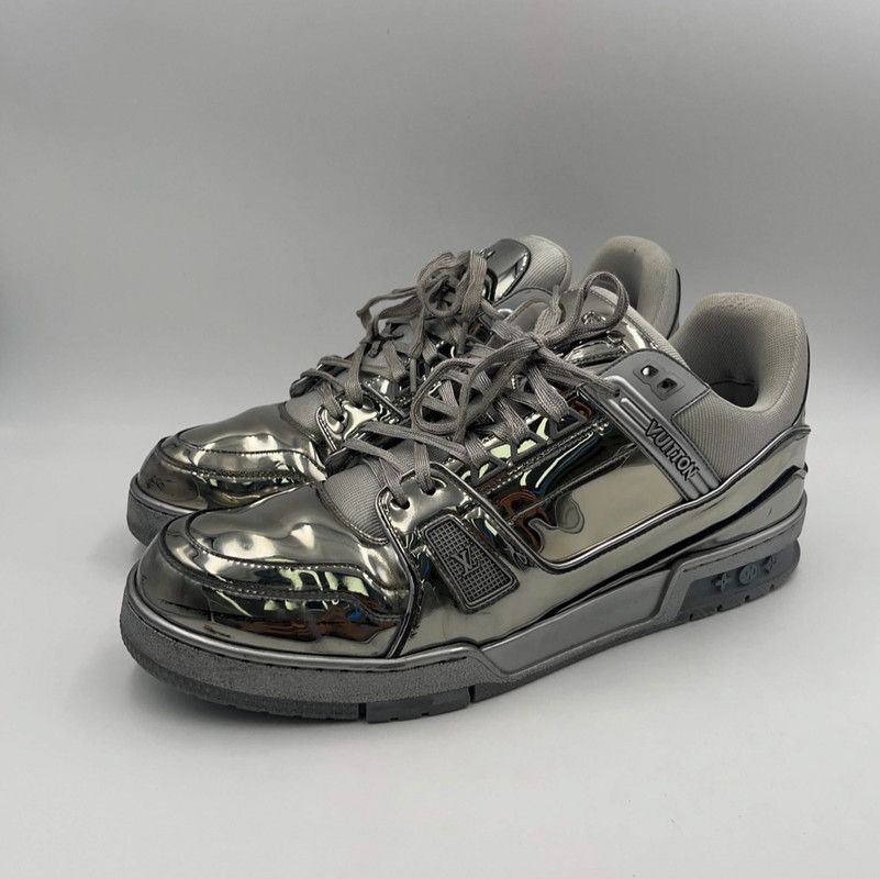 Louis Vuitton Louis Vuitton Trainer Leather Low-Top Sneakers 0079 Size US 11 / IT 41 - 1 Thumbnail