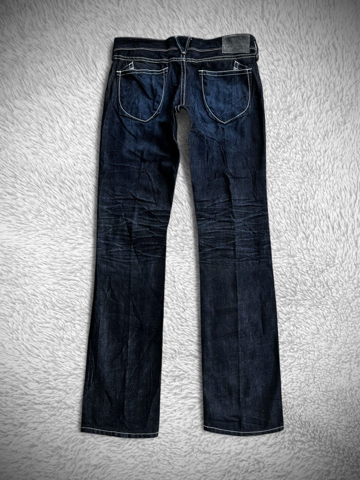 Japanese Brand 💥rare💥Murder license x Vanquish spike studded japan denim Size US 35 - 5 Thumbnail