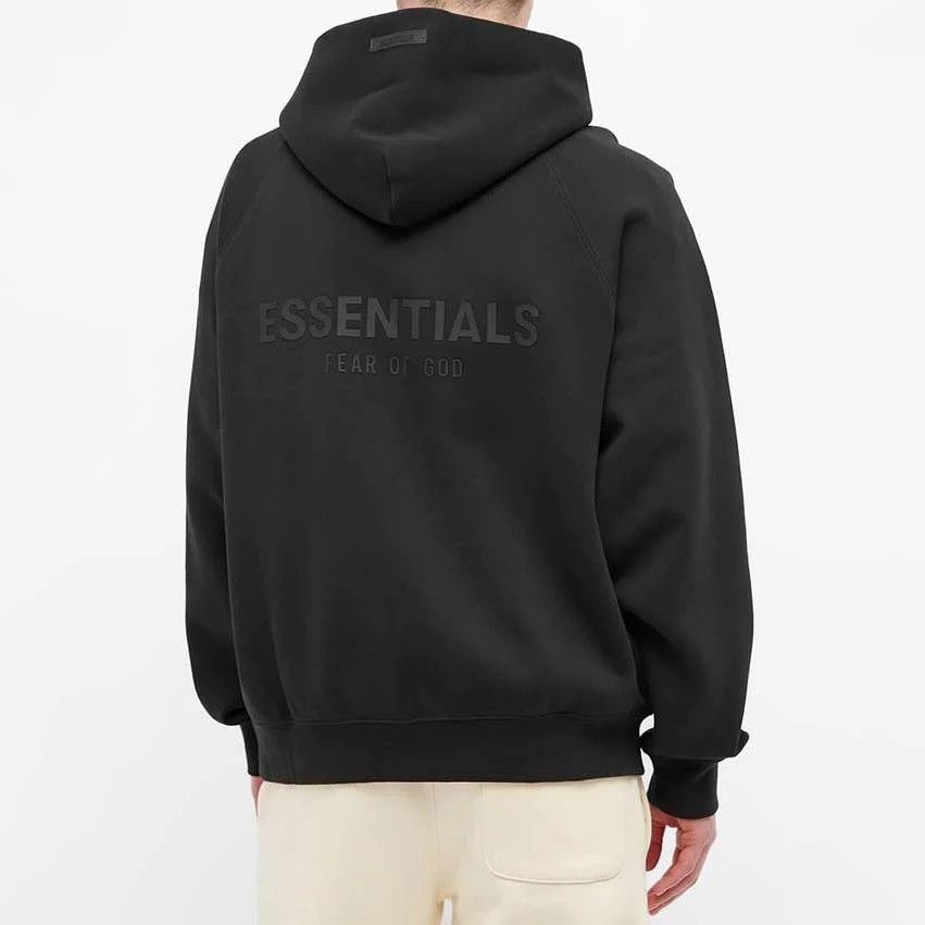 Fear of God SS21 Fear of God Essentials Pull-Over Hoodie Black Size M Size US M / EU 48-50 / 2 - 17 Thumbnail