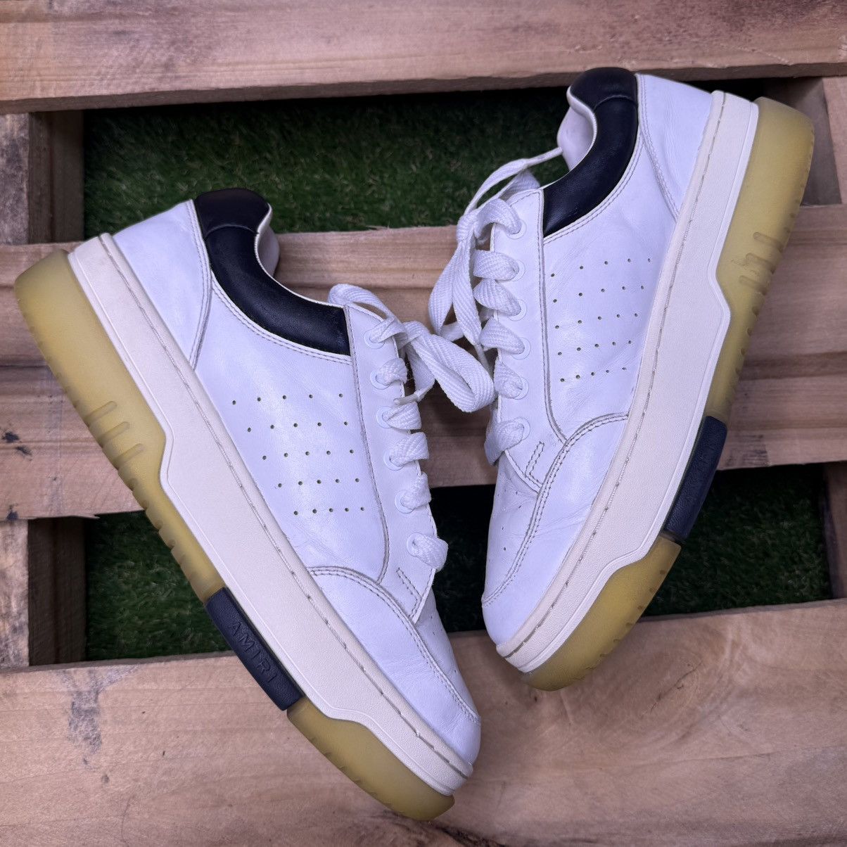 Amiri Amiri Stadium Sneakers Size US 11 / EU 44 - 2 Thumbnail
