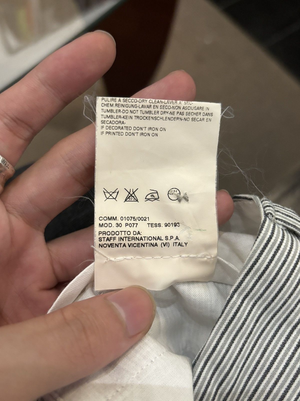 Maison Margiela Maison Martin Margiela | SS2002 Striped Trousers Size US 32 / EU 48 - 8 Thumbnail