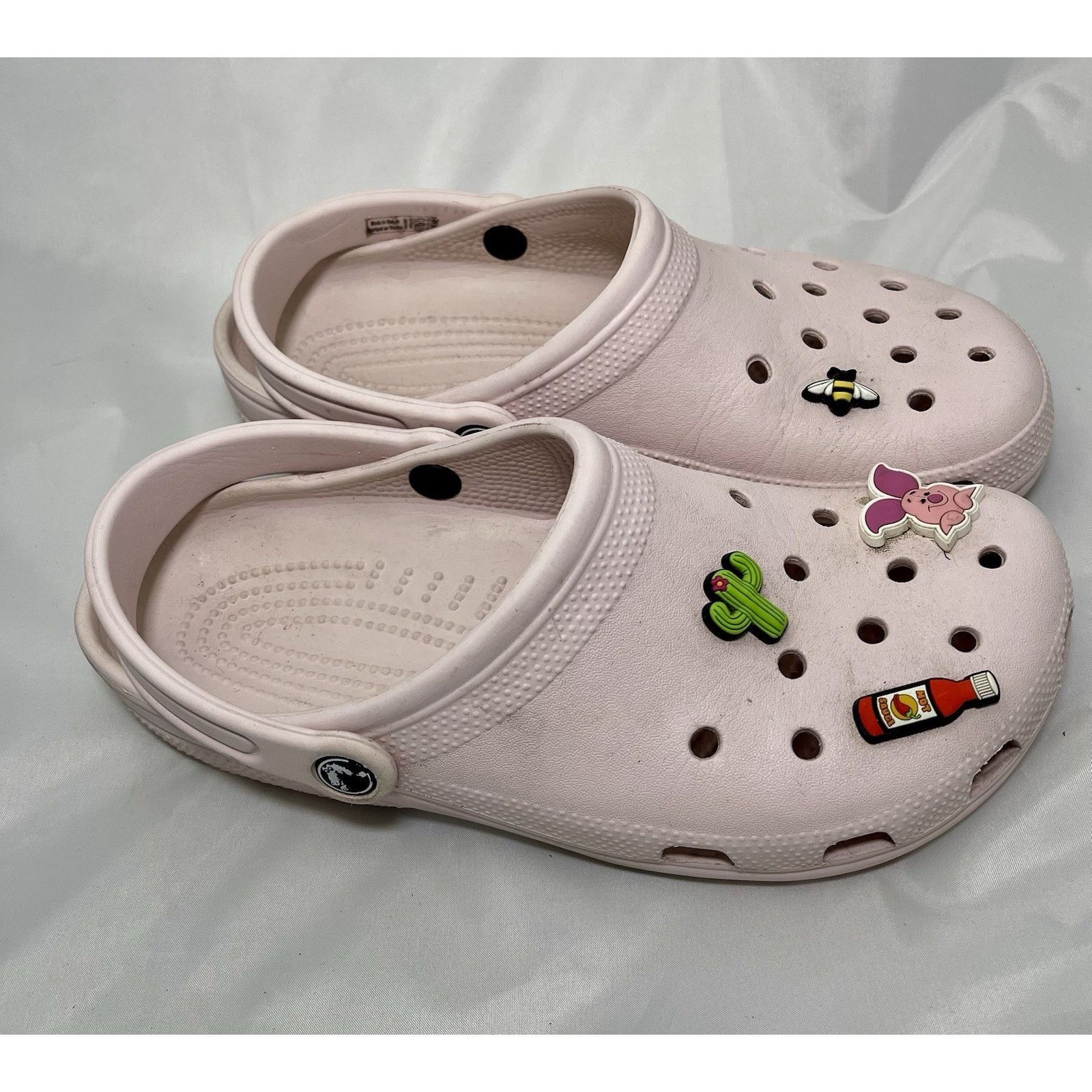 Crocs Crocs Clog Unisex Slip Pink Ultralight Water-Friendly Size US 10 / IT 40 - 3 Thumbnail