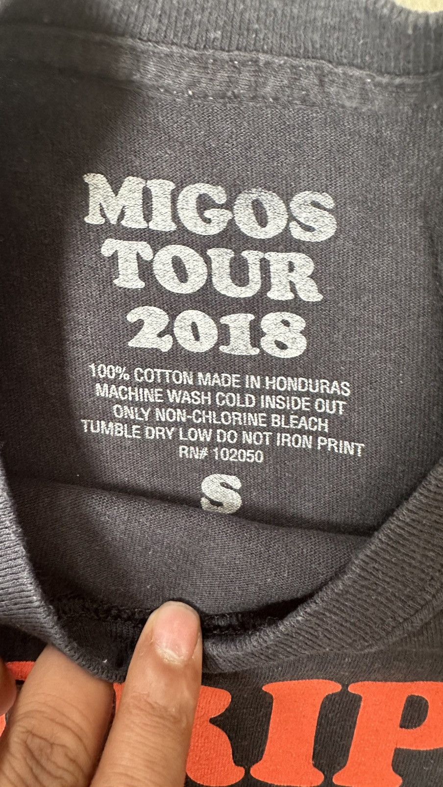 Migos MIGOS DRIP DRIP DRIP TOUR 2018 TEE Size US S / EU 44-46 / 1 - 4 Thumbnail