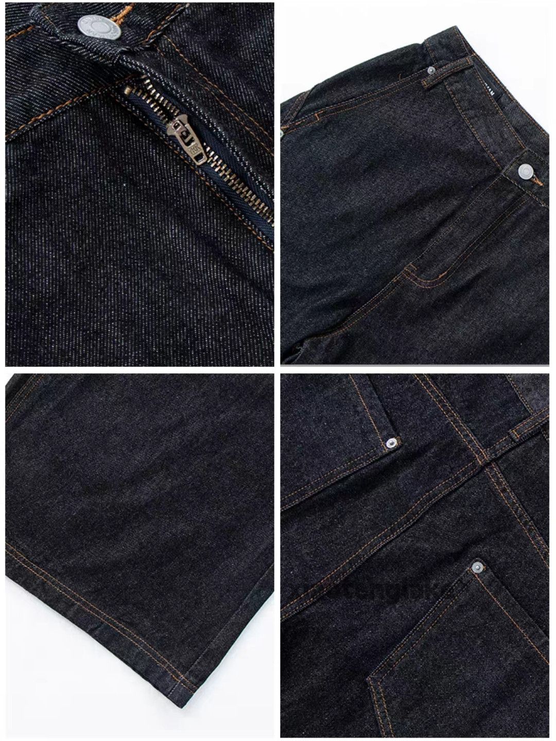 Jean xtl vintage loose baggy flared yuppie hiphop jeans Size US 33 - 3 Thumbnail