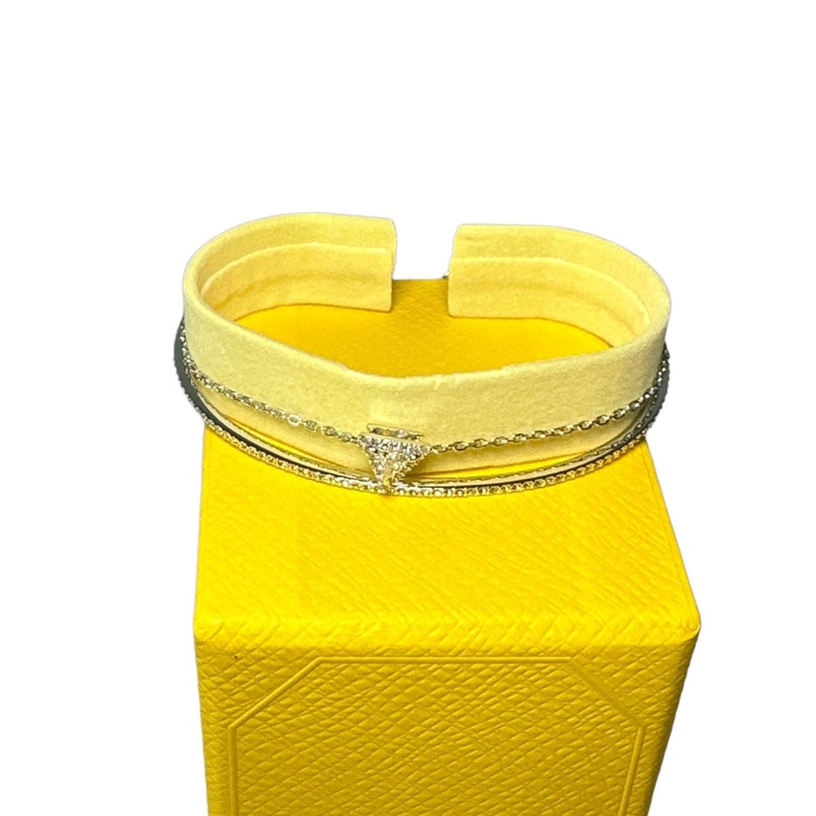 Swarovski Swarovski Ortyx bracelet Triangle cut, Pavé Medium Bracelet Size ONE SIZE - 3 Thumbnail