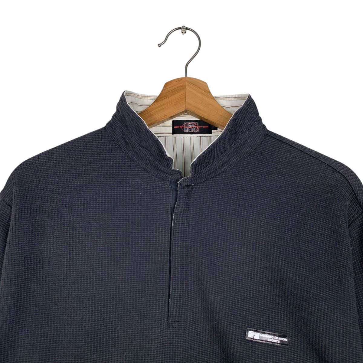 Japanese Brand MICHIKO LONDON Sport Half Zip Sweatshirt #1634-C73 Size US L / EU 52-54 / 3 - 7 Thumbnail