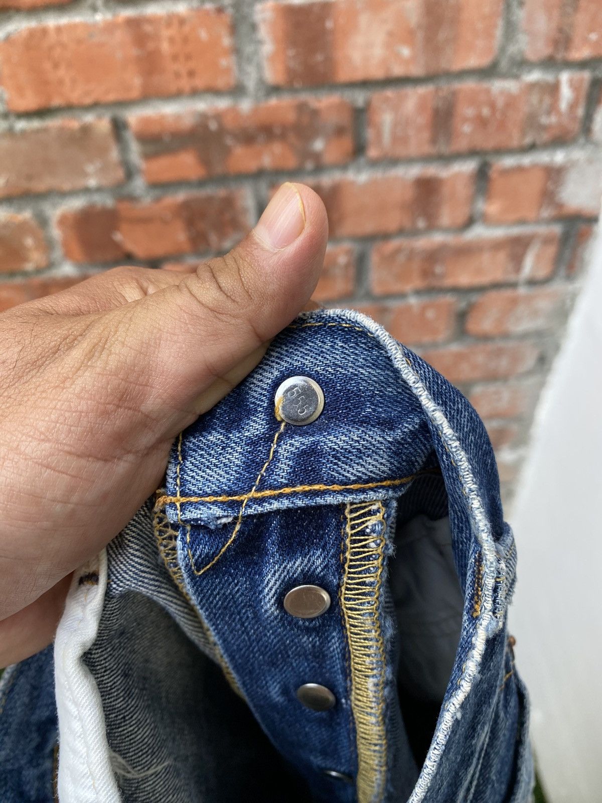 Levi's Vintage Clothing W29x32 Vintage levi's 501xx redline distressed big E Size US 29 - 11 Thumbnail