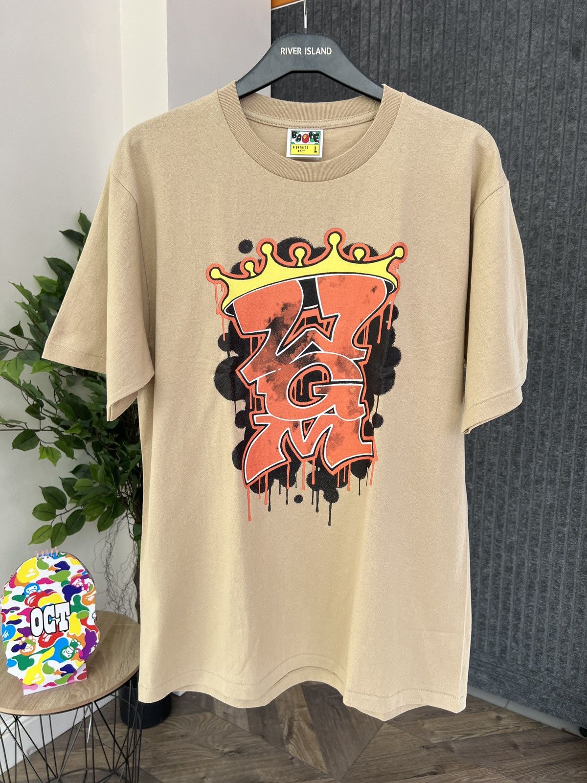 Bape Bape Graffiti WGM TEE Size US L / EU 52-54 / 3 - 2 Thumbnail