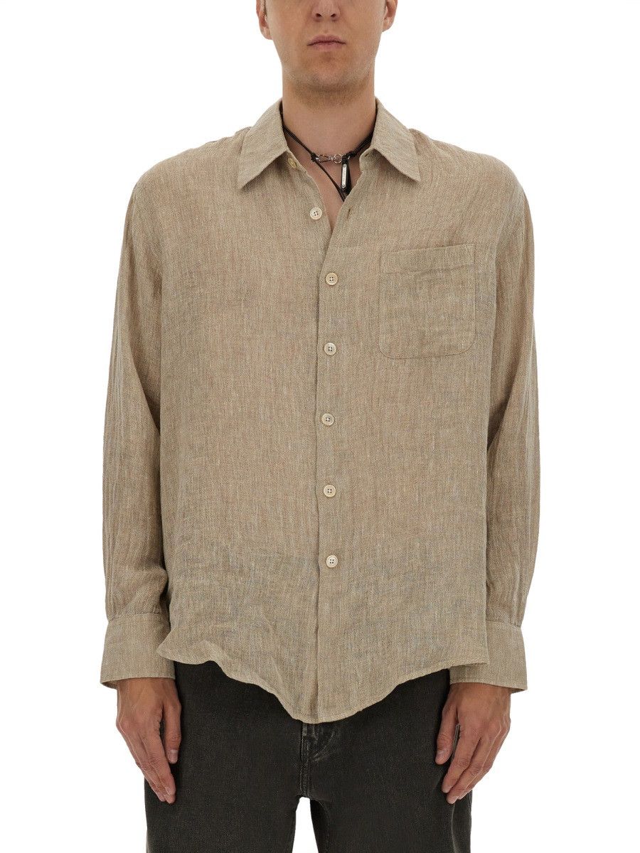 Our Legacy OUR LEGACY "ABOVE" SHIRT - BEIGE (IT 52) Size US XL / EU 56 / 4 - 1 Thumbnail