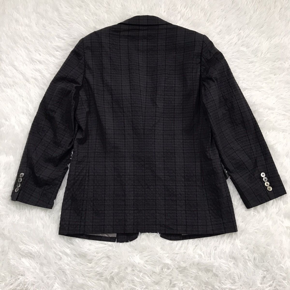 Burberry Burberrys wool & silk blazer jacket made in Japan Size US S / EU 44-46 / 1 - 9 Thumbnail