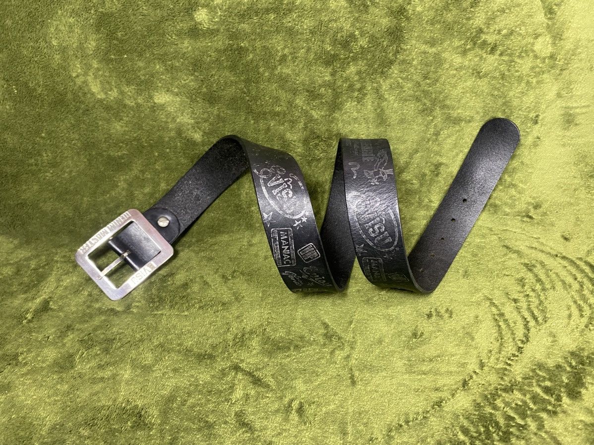 Evisu Evisu black leather belt Size 36 - 14 Thumbnail