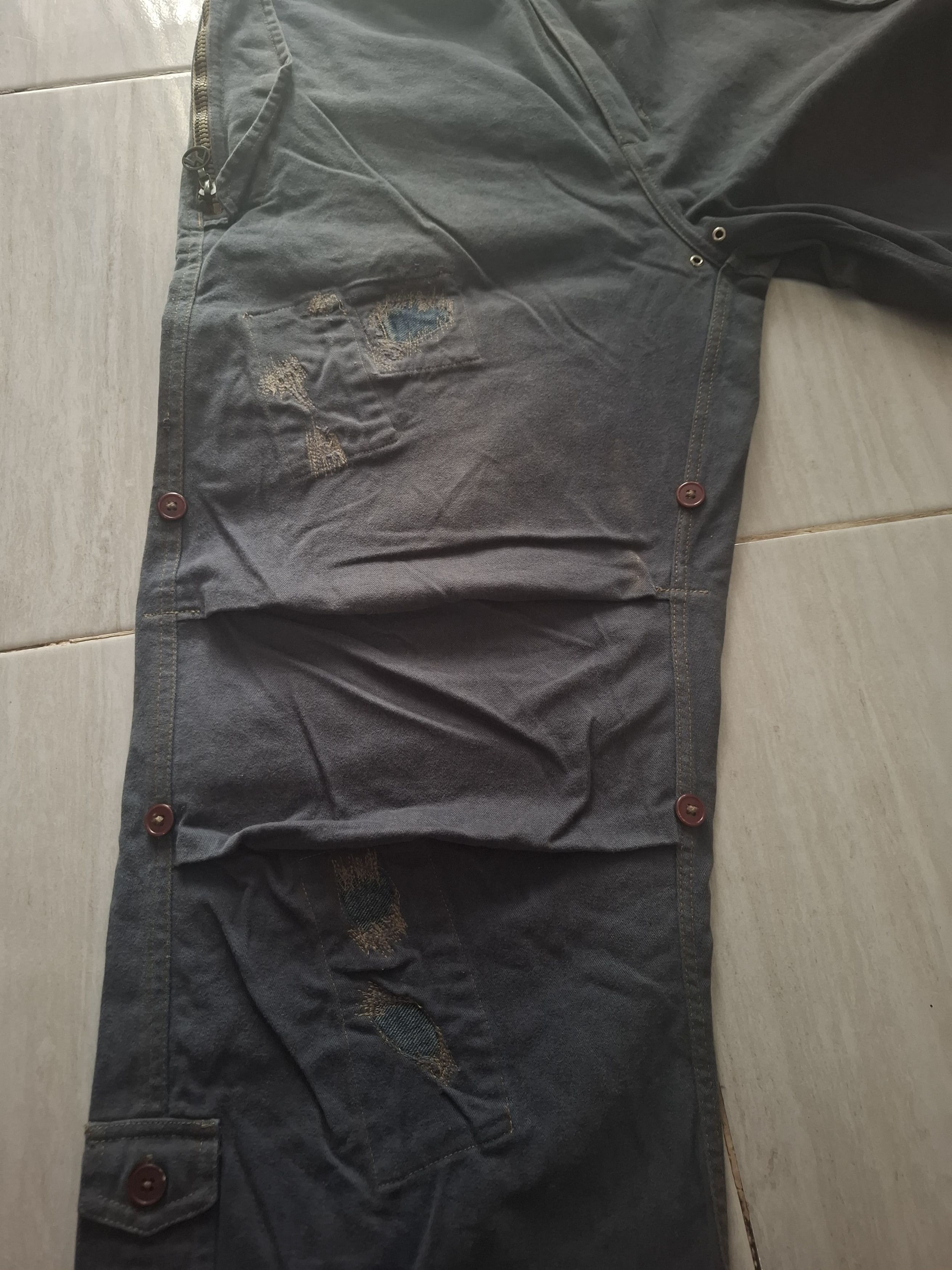 Maharishi Maharishi cargo snopants blue navy Size US 30 / EU 46 - 6 Thumbnail
