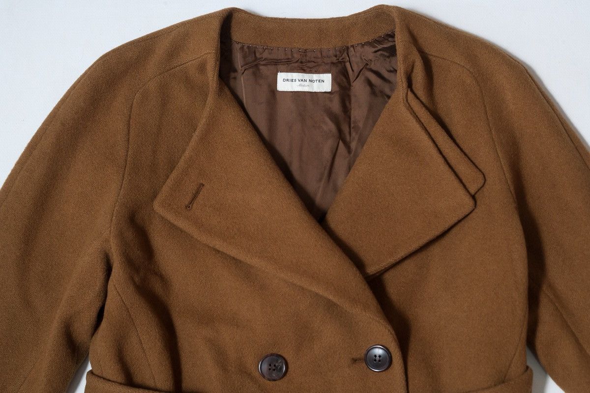 Dries Van Noten Dries Van Noten Heavy Wool Coat Size M / US 6-8 / IT 42-44 - 2 Thumbnail