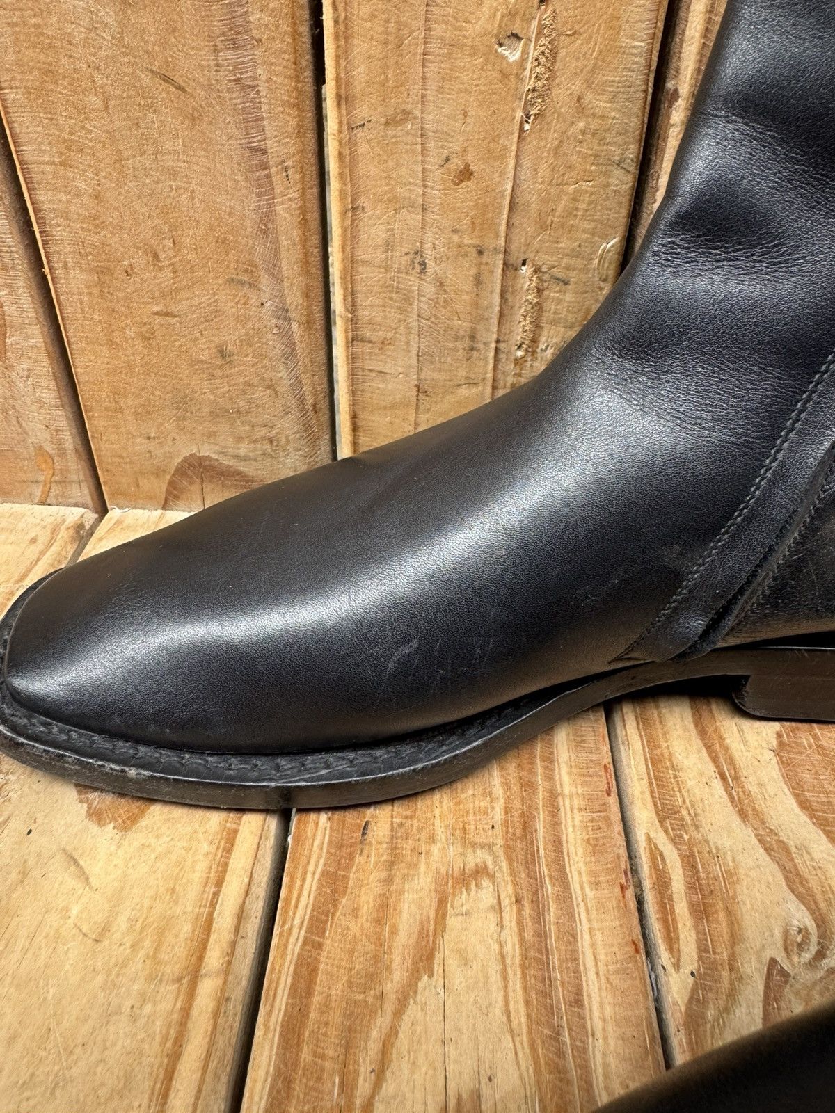 Balenciaga Balenciaga BB Back Rim Women’s black leather boots EUR 35 Size US 5 / IT 35 - 14 Thumbnail