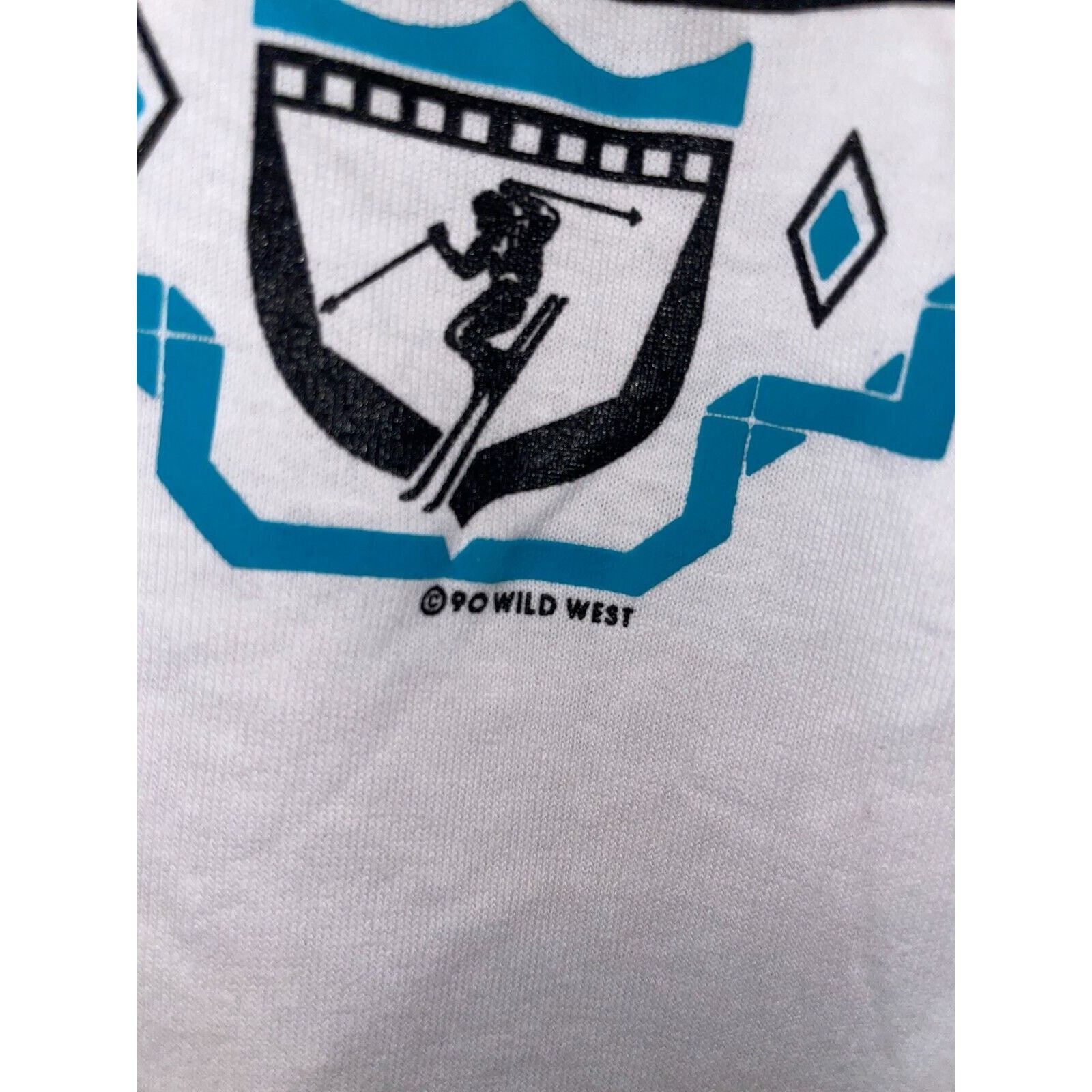 Vintage Vintage Vermont Skiing Shirt Ski Long Sleeve Tee 90s VTG M Size US M / EU 48-50 / 2 - 4 Thumbnail