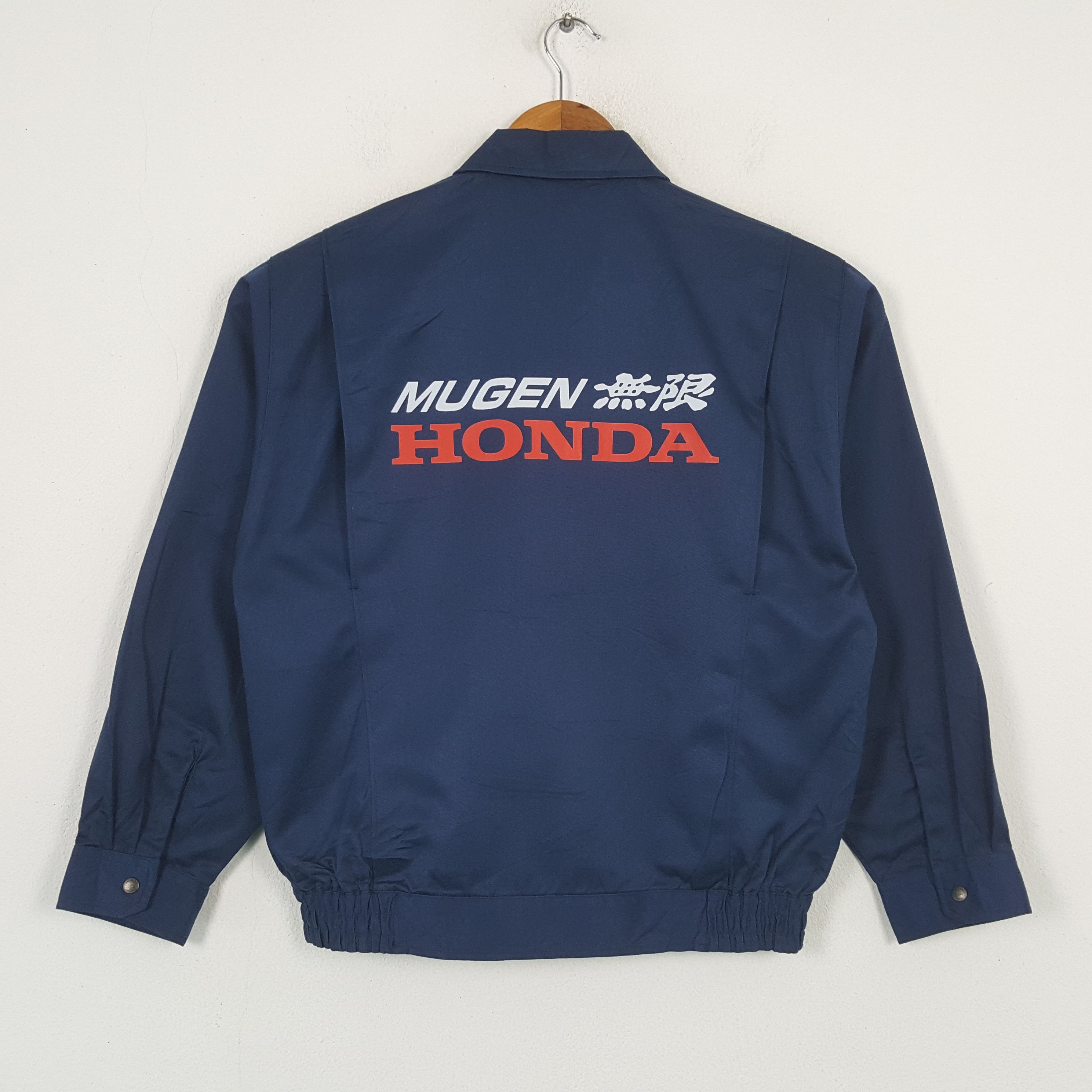 Japanese Brand × Vintage Vintage MUGEN HONDA Japanese Racing Custom Jacket c283n18 Size US M / EU 48-50 / 2 - 1 Thumbnail