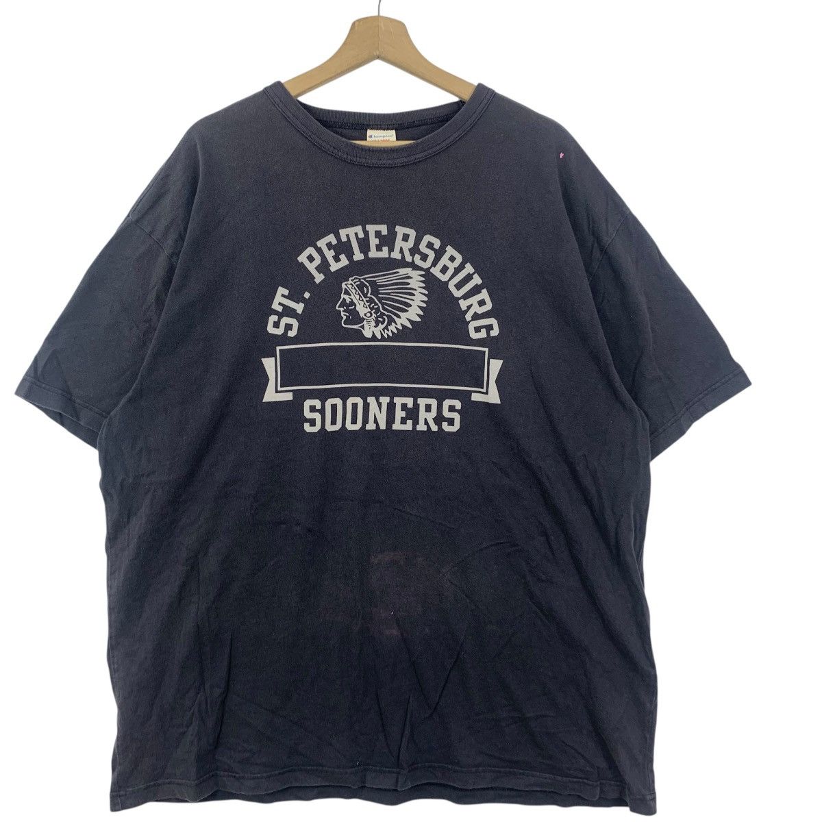 Champion CHAMPION ST. PETERSBURG SOONERS Baggy Tee Shirt Top Size US XXL / EU 58 / 5 - 5 Thumbnail